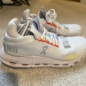 On Women's White Athletic Shoes